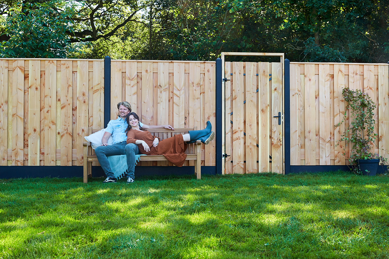 betonplaat gecoat antraciet